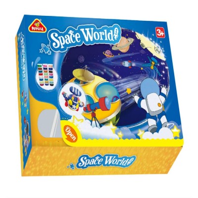 space world  light clay Hot sale play dough modeling clay EN71 ASTM DIY intelligent & educational toys for kids