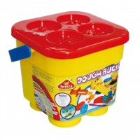 dough bucket Cheap playdough, play dough cutters, non toxic play dough