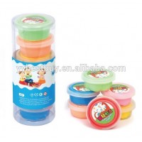 Mini super light air dry bouncing clay kit for kids art&craft